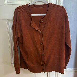 Warm brown sweater